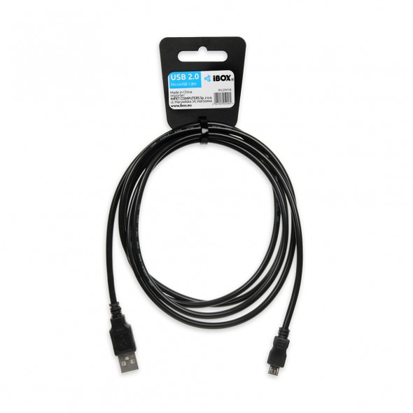 Cablu de date USB la microUSB 1.8m IKU2M18