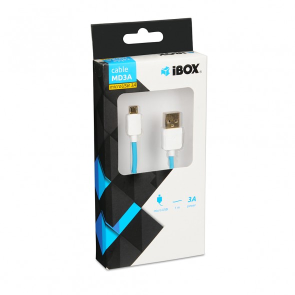 Cablu de date USB la microUSB 1m IBOX