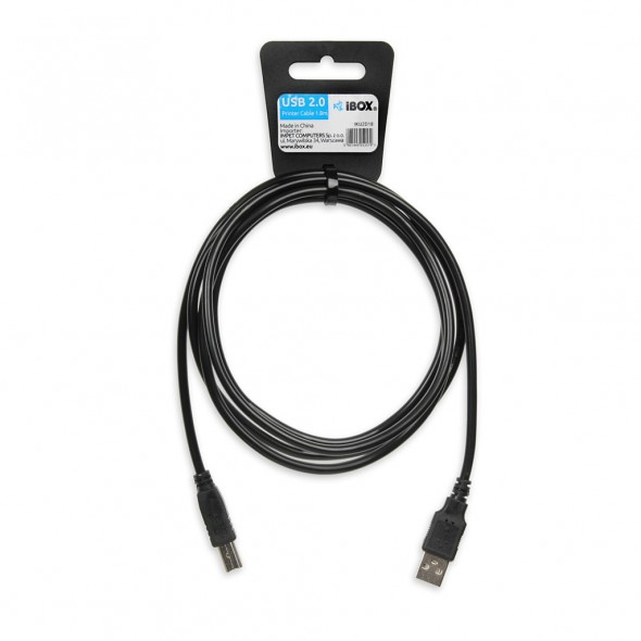 Cablu USB pentru imprimante 1.8M IBOX 