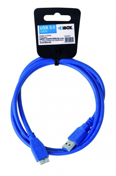 Cablu de date USB 3.0 la microUSB 3.0 1m IBOX 