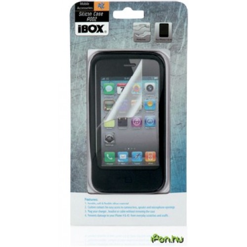 Carcasa protectie silicon Iphone 4/4s IBOX 