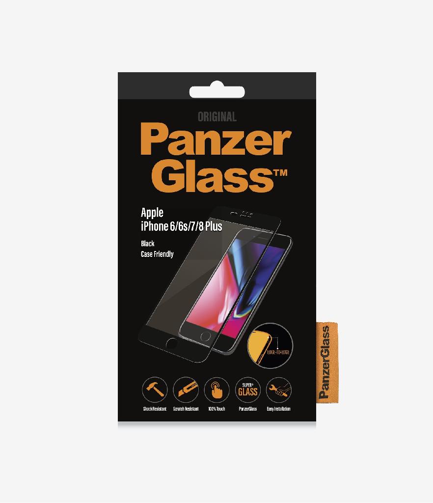 Folie de sticla iPhone 6/6s/7/8 Plus, CF PanzerGlass
