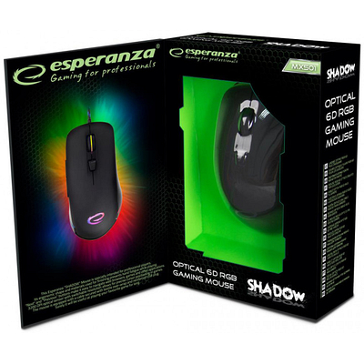 Mouse gaming cu fir Shadow ESPERANZA 