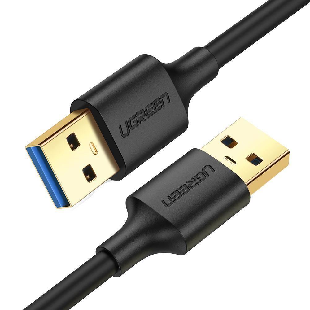 Cablu Date Ugreen US128 USB3.0 to USB3.0, 0.5m Negru