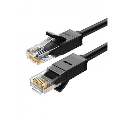 Cablu Ethernet Ugreen NW102 CAT 6 UTP 1m Negru