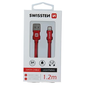 Cablu de date USB la Lightning 1.2m SWISSTEN