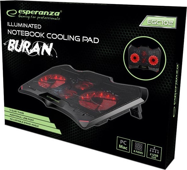 Cooler gaming pentru laptop Buran ESPERANZA 