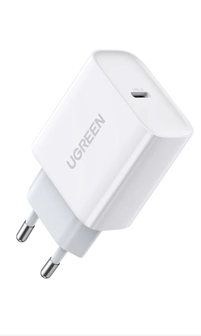 Incarcator retea 1xUSB-C, 20W, PD UGREEN 