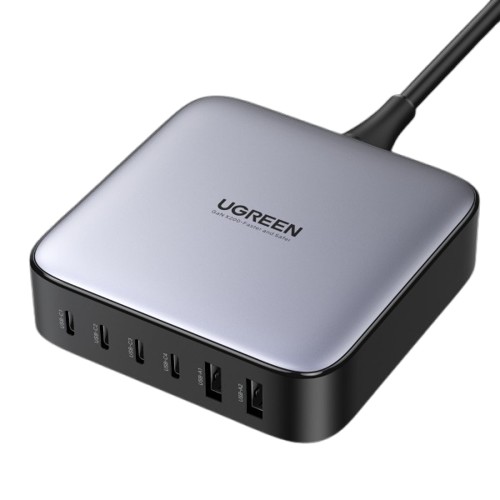 Incarcator multi-port, 200W, 4 x USB TypeC si 2 x USB-A UGREEN
