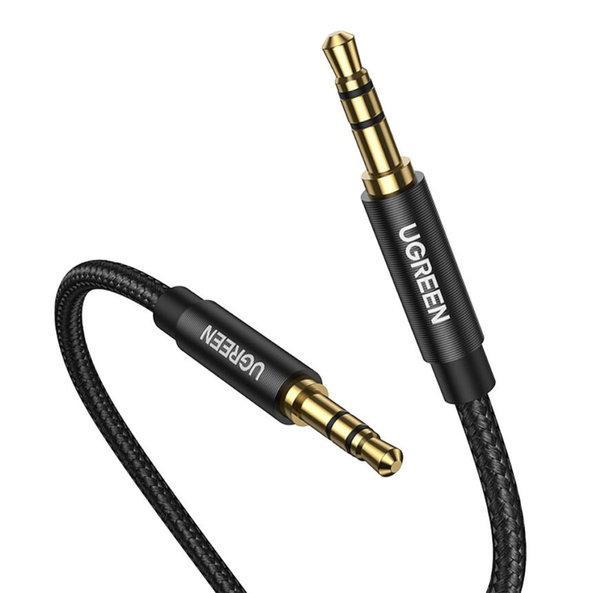 Cablu audio stereo Jack 3.5mm (T) la Jack 3.5 mm(T),1m UGREEN 