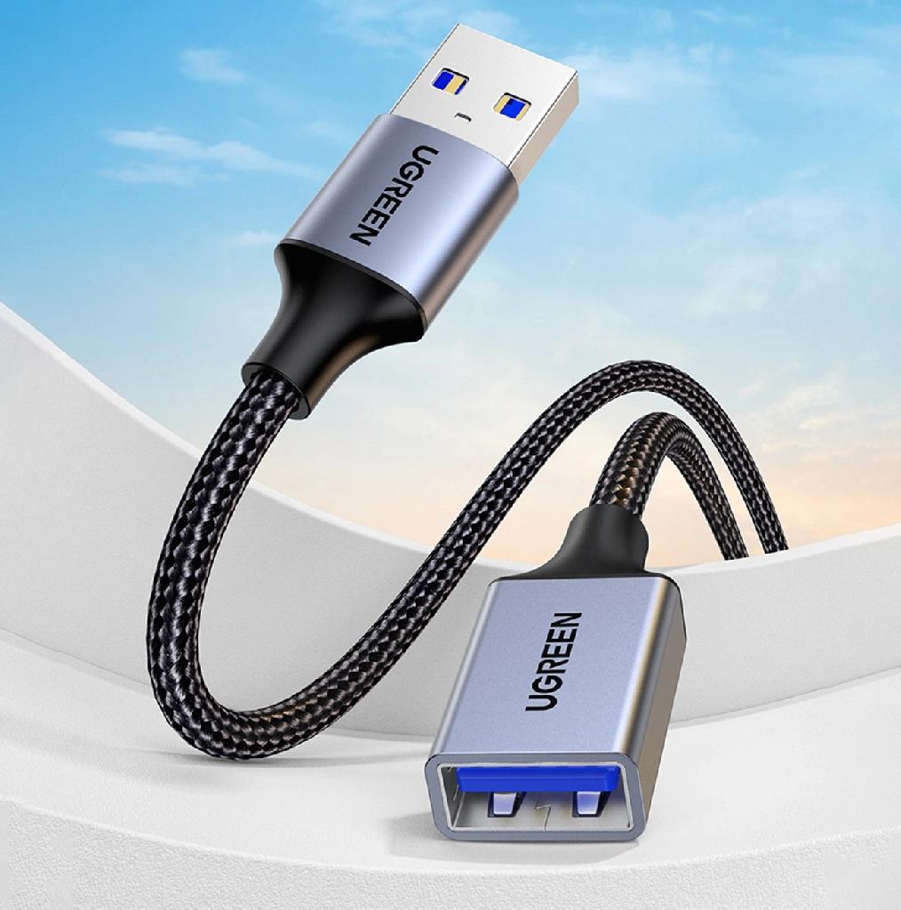 Cablu prelungitor USB-A 3.0(M) la USB-A(T),0.5m UGREEN 10494 