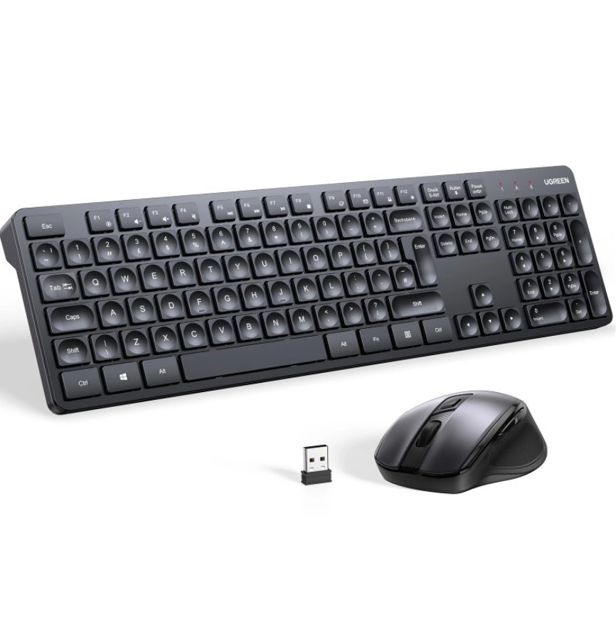 Set tastatura wireless si mouse wireless UGREEN 15720