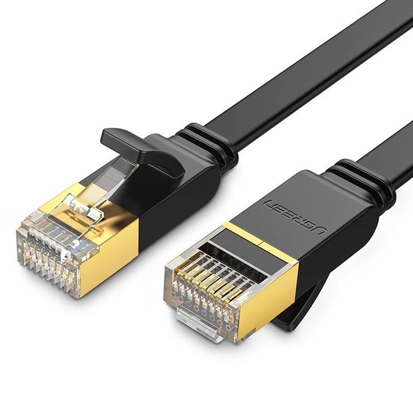 Cablu de retea plat RJ45, Cat 7,STP LAN, 10Gbps,10m UGREEN 11265