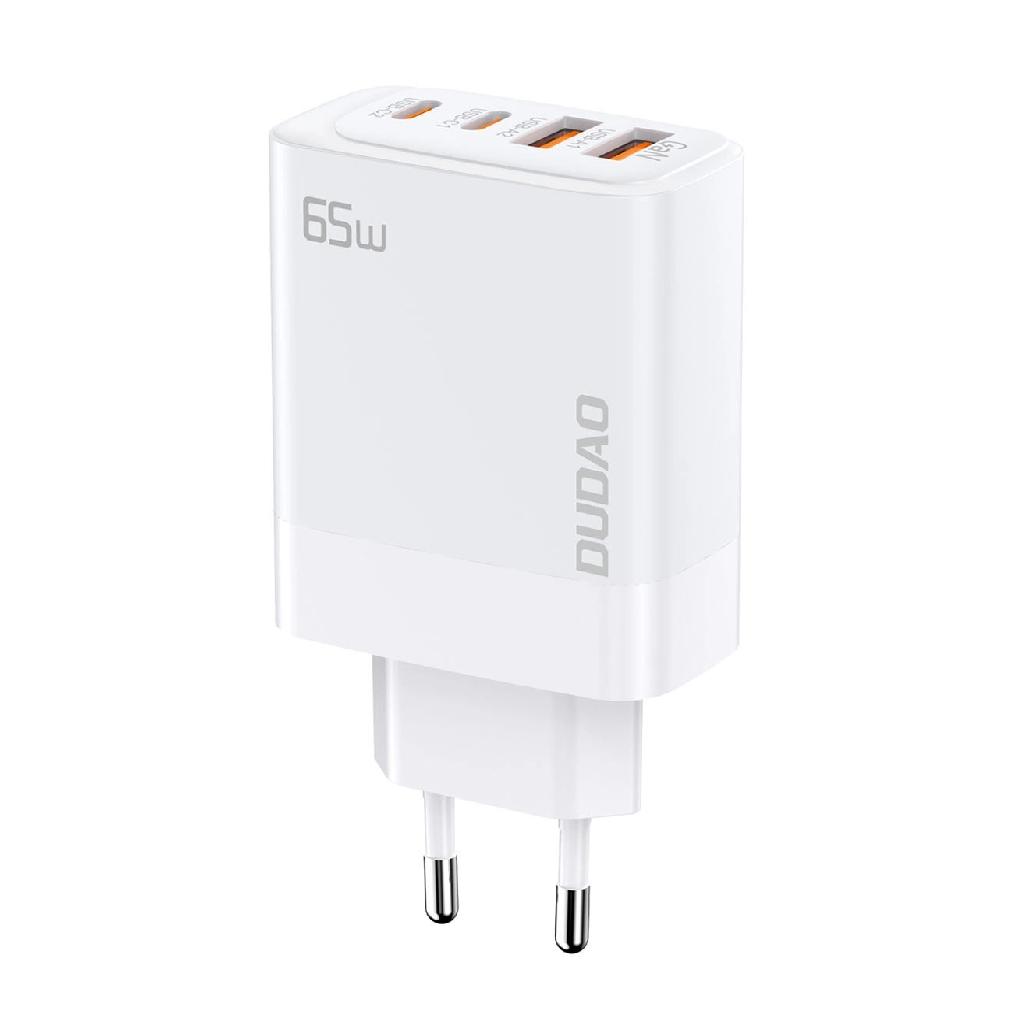 Incarcator retea GaN 2xUSB-A si 2xTypeC,PD,65W DUDAO 