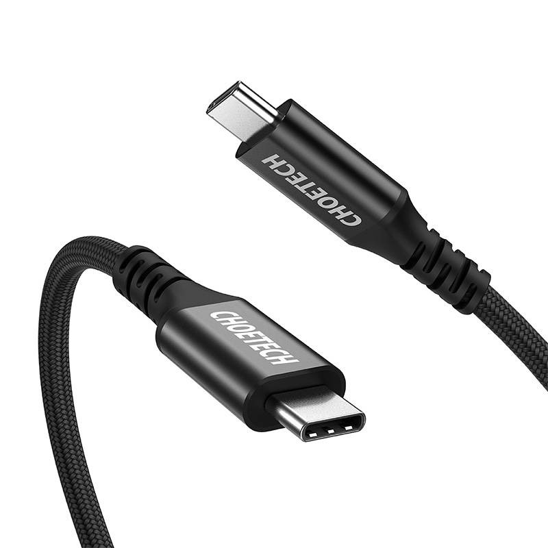 Cablu alimentare si date TypeC la TypeC 100W,10Gbps,4K,2m CHOETECH 