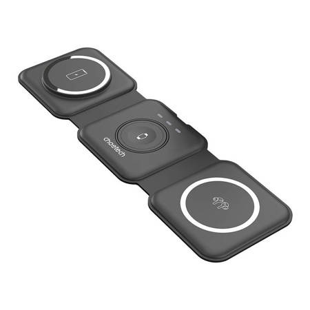 Incarcator wireless si inductie magnetica 3in1,15W CHOETECH T588-F