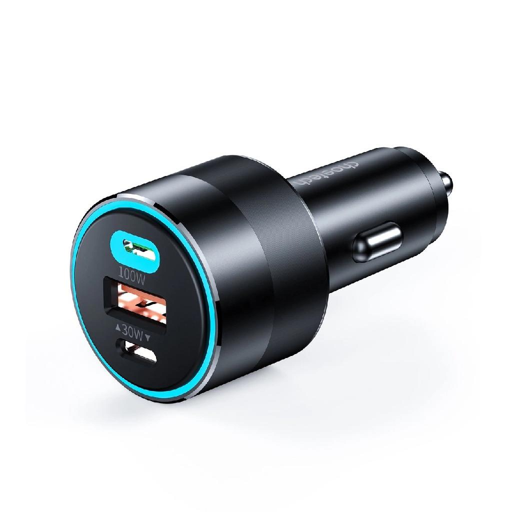 Incarcator auto 130W,QC3.0,PD3.0,2XTypeC si 1XUSB-A CHOETECH 