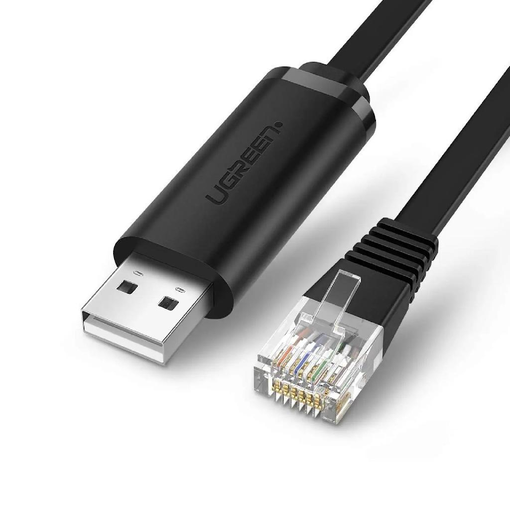 Cablu adaptor consola USB 2.0(T) la RJ-45(T), 1.5m UGREEN 50773