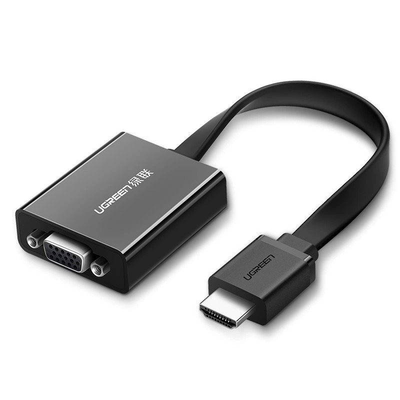 Cablu video HDMI(T) la 1xVGA(M) si jack 3.5