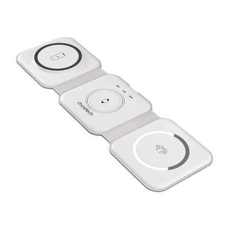 Incarcator wireless si inductie magnetica 3in1,15W CHOETECH 
