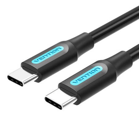 Cablu de date si alimentare TypeC la TypeC 60W,0.50m VENTION