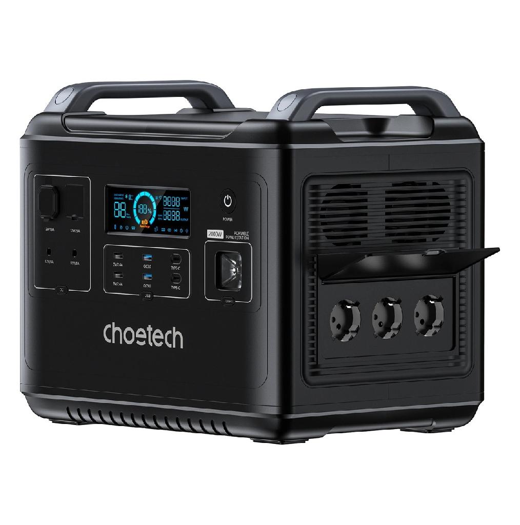 Statie de incarcare portabila 2000W,LiFePO4, Super Mini CHOETECH 