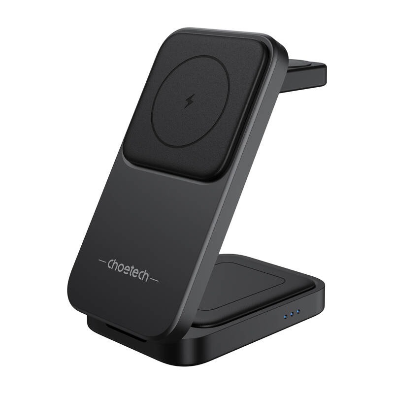 Incarcator magnetic 3in1 pentru iPhone,Apple Watch,Air Pods,15W CHOETECH 