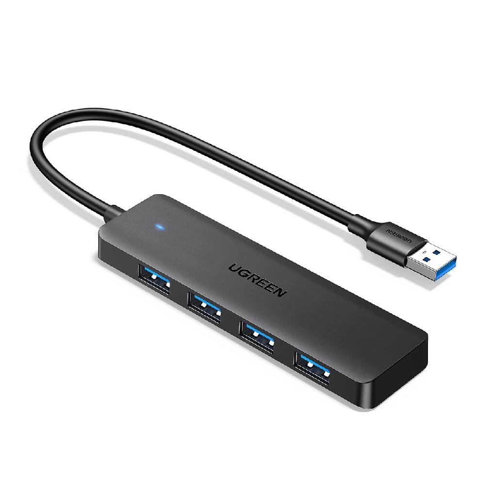 Hub multiport 4 in 1,USB-A 3.0 la 4xUSB-A 3.0, 5Gbps, UGREEN