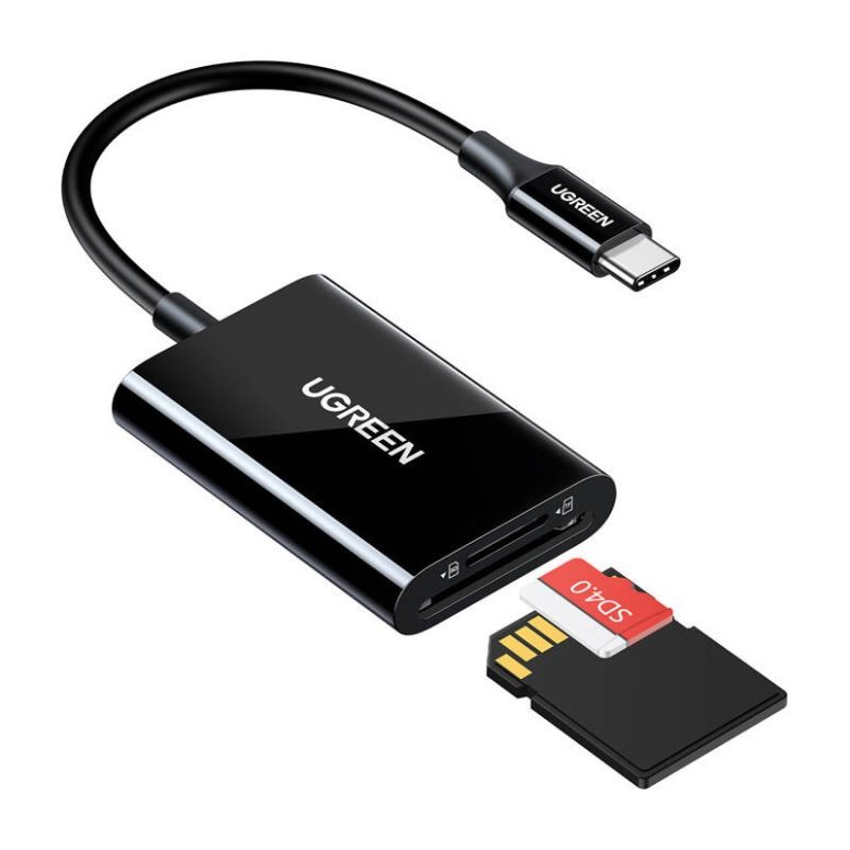 Cititor de carduri interfata TypeC si citeste/scrie: SD, microSD UGREEN 