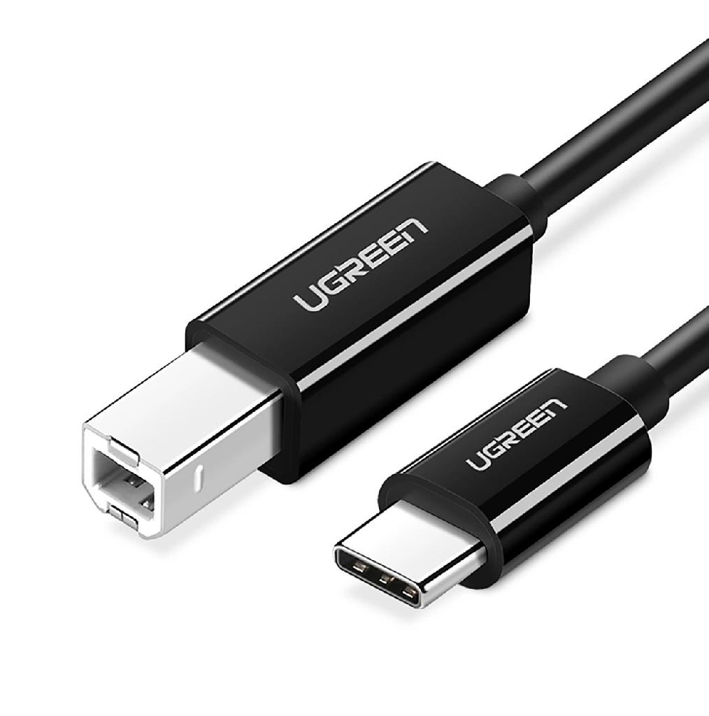 Cablu pentru imprimanta TypeC(T) la USB 2.0 Type-B(T),2m UGREEN