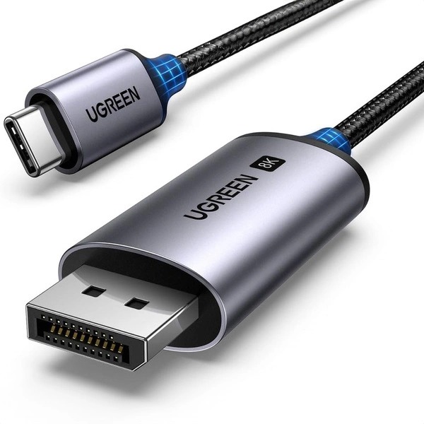 Cablu video Type-C la DisplayPort,8K UHD la 60 Hz, 1m, UGREEN 