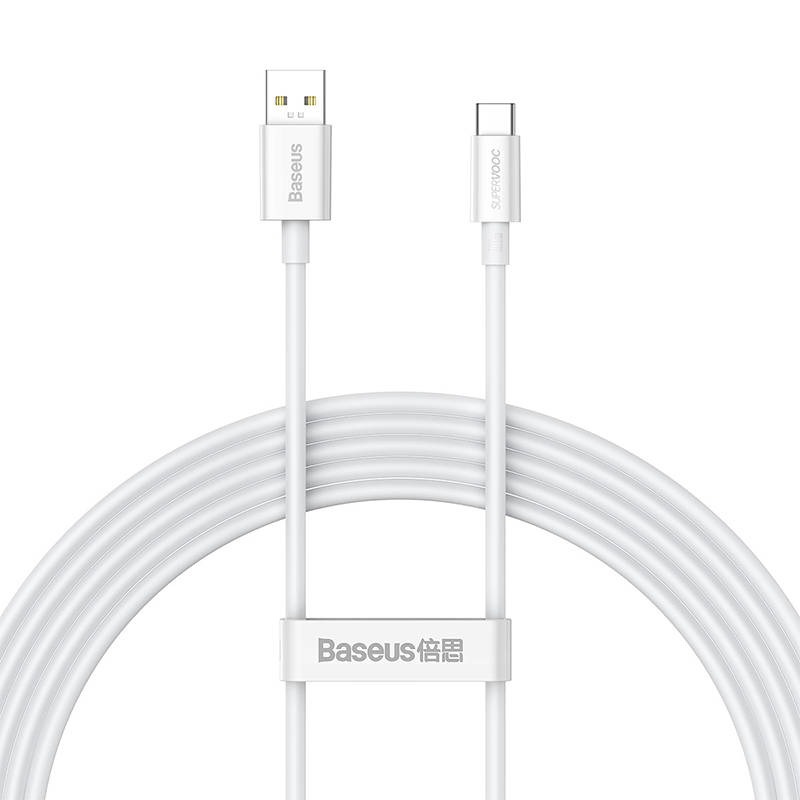 Cablu alimentare si date USB la TypeC, 65W, 2m,Supervoc BASEUS