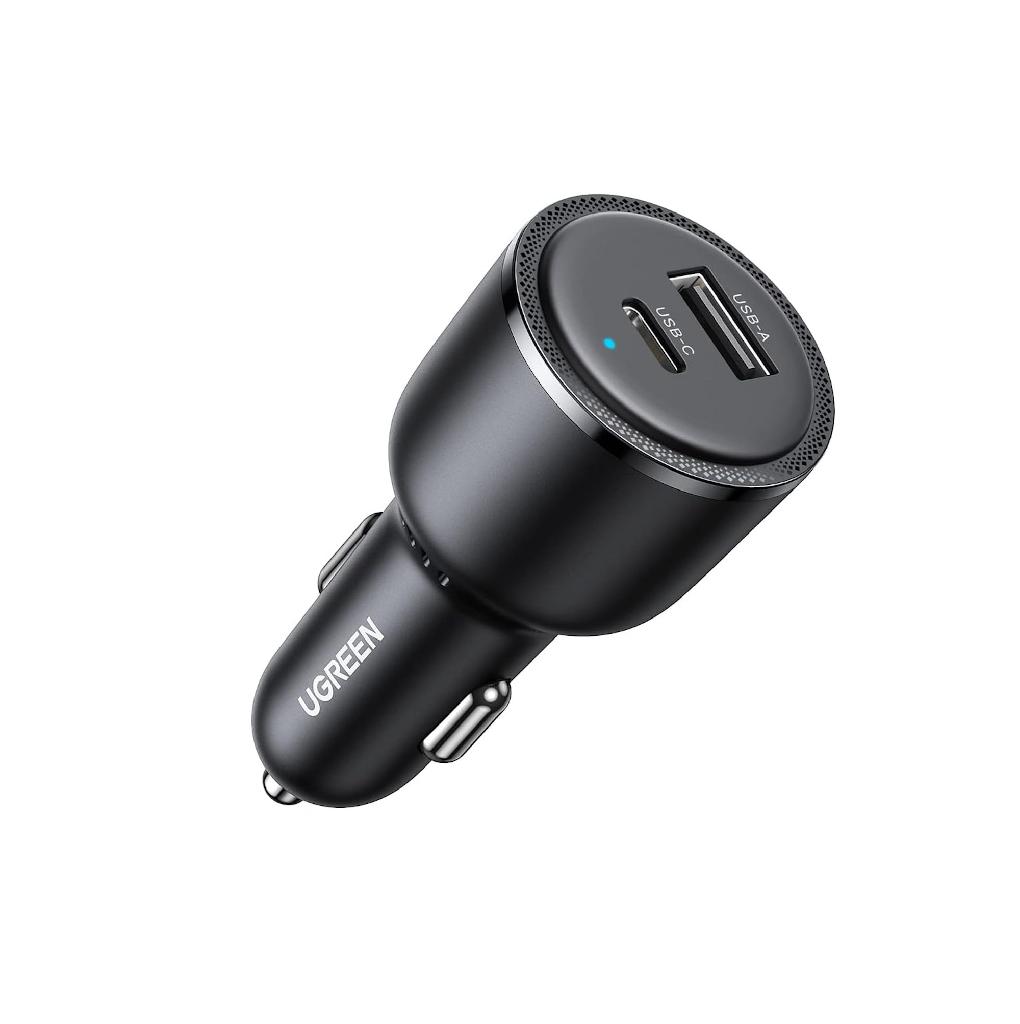 Incarcator auto,63W, 1xType-C QC3.0 si 1xUSB-A UGREEN 