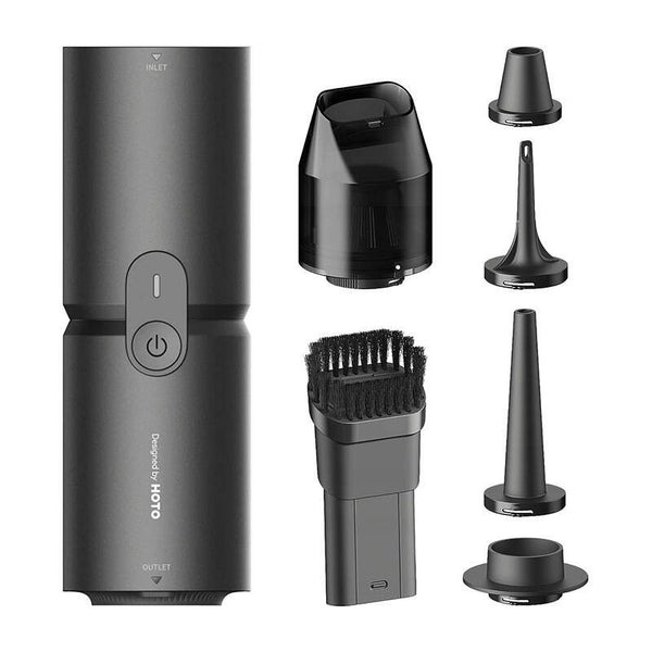 Mini pompă  si aspirator de mână cu acumulator 1900 mAh HOTO