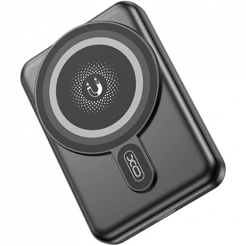 Baterie externa 10.000mAh, 1xTypeC, 20W, wireless MagSafe, Qi XO 