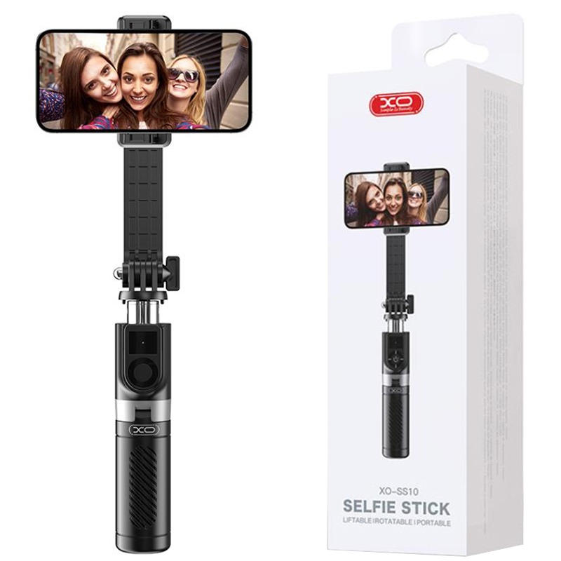 Selfie stick, trepied extensibil, telecomanda BT v5.2, rotativ XO SS10