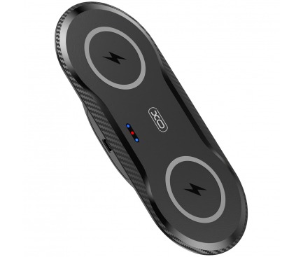 Incarcator retea wireless dublu, 20W, QI Fast Wireless, MagSafe XO WX025