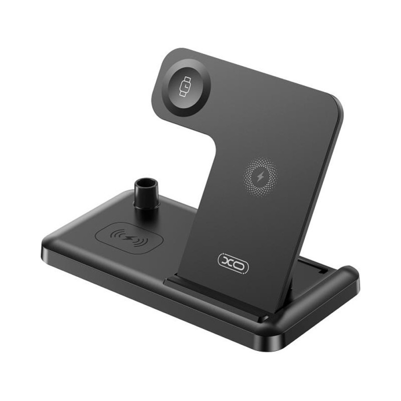 Incarcator retea wireless 4 in 1, 15W, MagSafe si Qi Fast Wireless XO WX033