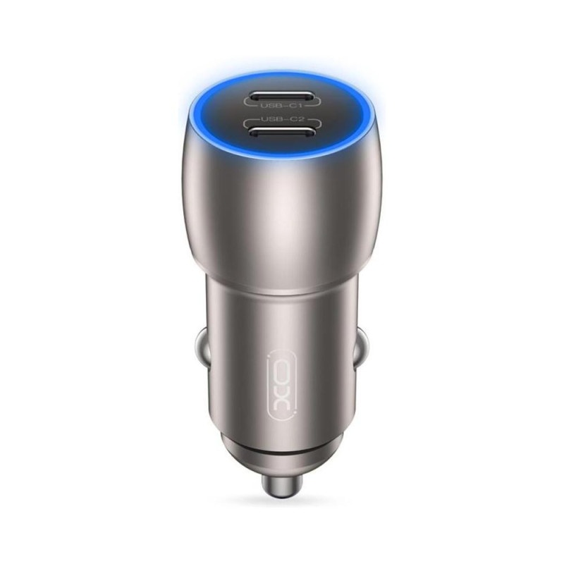 Incarcator auto, 40W, 2xTypeC(PD) XO CC51
