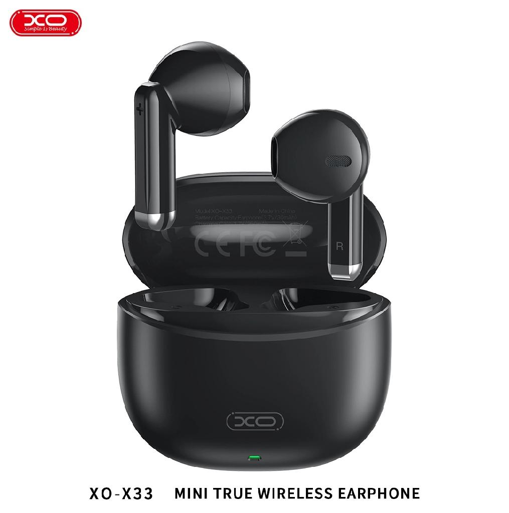 Casti wireless bluetooth® V5.3, in ear, TWS, negre XO X33