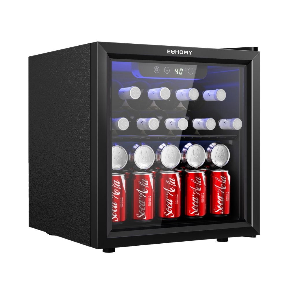 Racitor pentru bauturi, 37L, negru, EUHOMY BR009-55