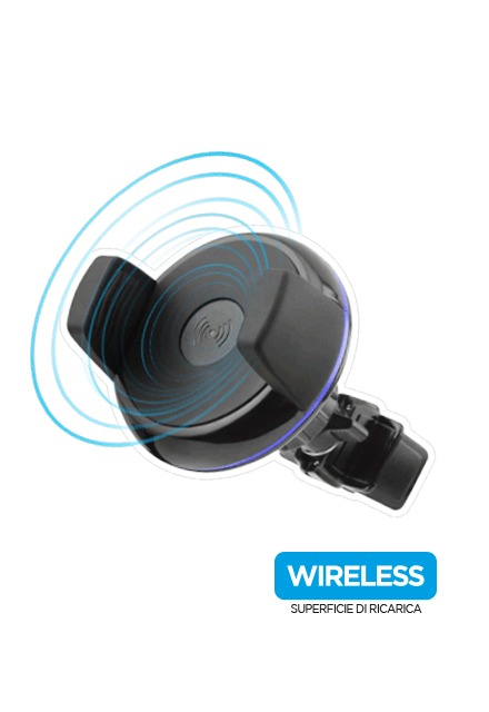 Suport auto cu incarcare wireless FONEX