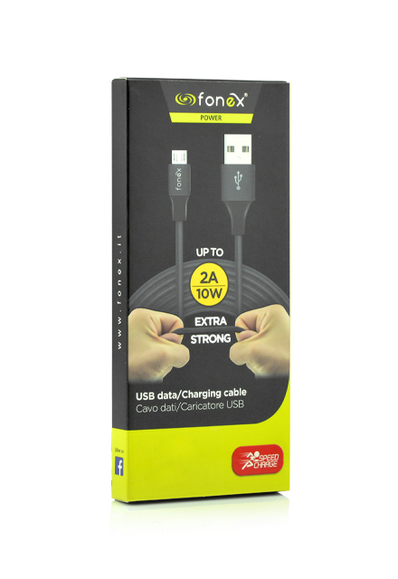 Cablu de date textil USB la TypeC FONEX