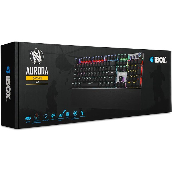 Tastatura gaming mecanica Aurora K-3 IBOX
