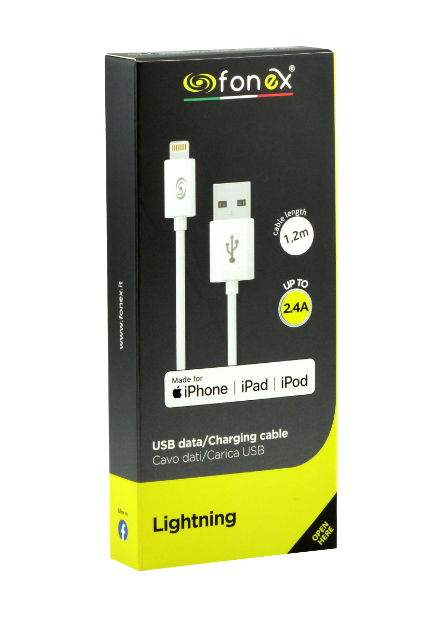 Cablul de date USB la Apple Lightning MFI FONEX