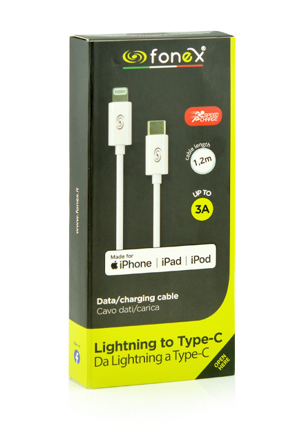 Cablul de date TypeC la Apple Lightning MFI  FONEX